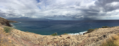 overlook to drink coconut milk