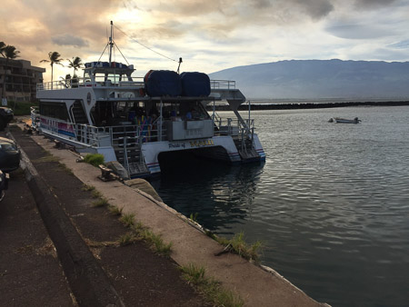 Snorkeling on the Pride of Maui