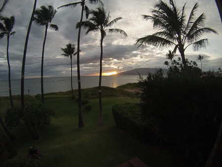 from the deck