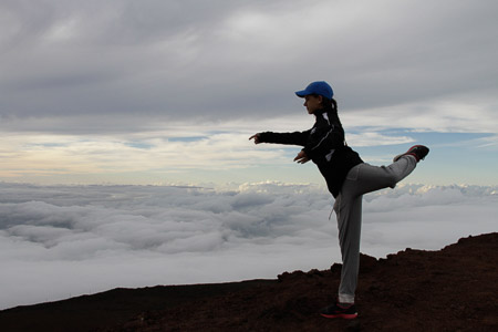 Dancing on Haleakala
