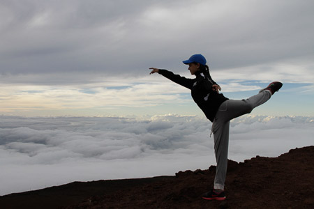 dancing on Haleakala