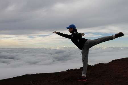 dancing on Haleakala