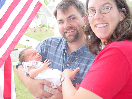 Patriotic shot