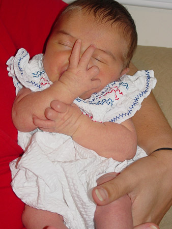Thumb sucking Peace