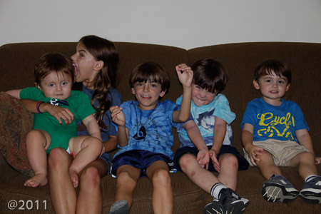 Visit with Jodie and her boys