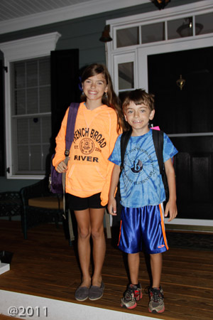 First day of 6th and 2nd grades