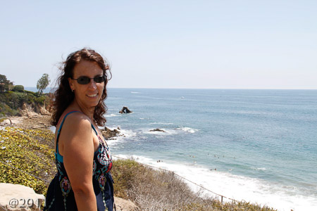 Tidal pools at Corona Del Mar