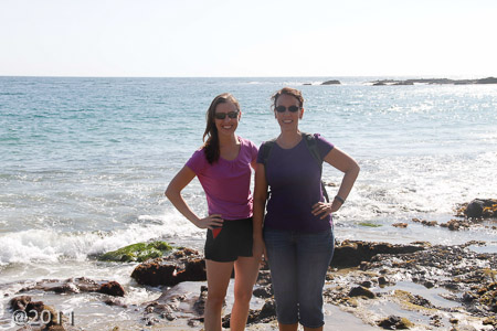 Tidal pools Pacific Ocean