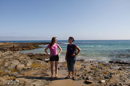 Tidal pools Pacific Ocean
