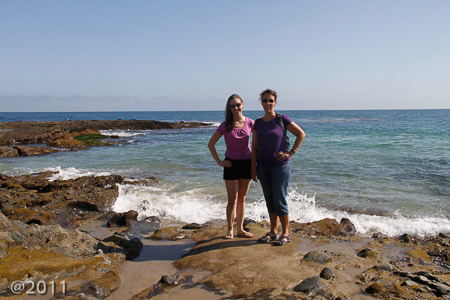 Tidal pools Pacific Ocean