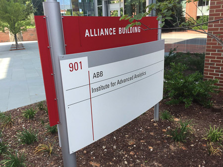 New office at the Institute for Advanced Analytics