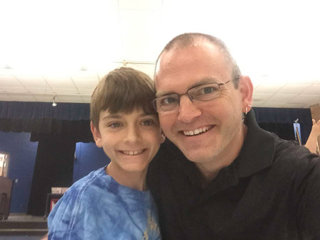 First day of 4th grade selfie