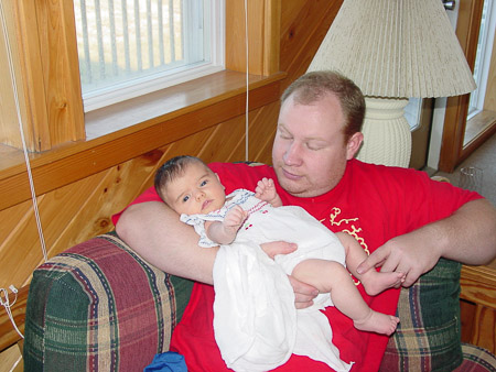Ella and Unkie Justin