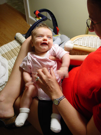 Laughing at Mommy