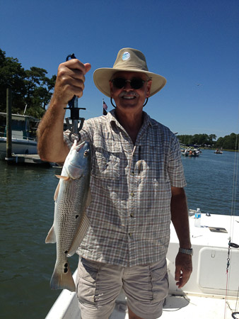 Donald is a fisherman, too!