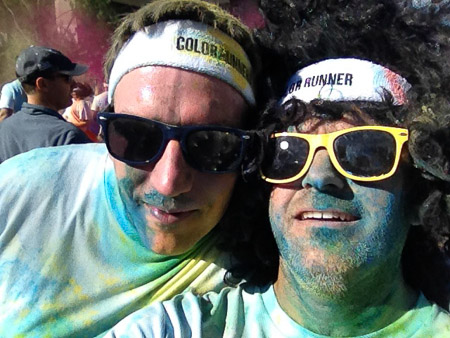 Color Run with Joe and Andrew