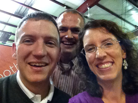 Pink Effect Breast Cancer awareness benefit with Joe, Andrew, and Sarah