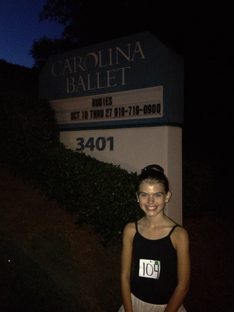 Picked to be a Party Girl in The Nutcracker
