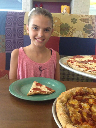 Tradition: go on an audition, get some pizza