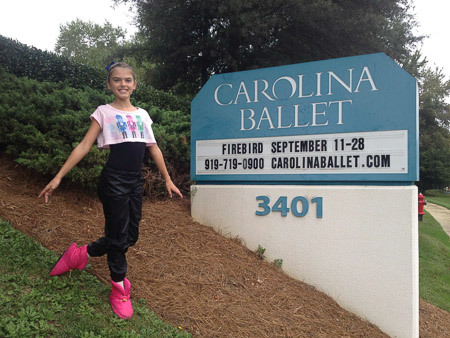 Carolina Ballet rehersals begin 