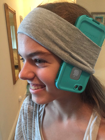 Ella's handsfree device