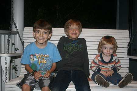 Jonah, Aidan, and Iker
