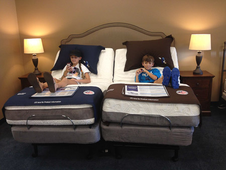 Adjustable bed=their new goal