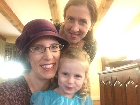 Aunt Sasst, Tia Leah, and Penpie