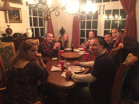 Hanging with Juie, Andrew, Stephanie, Robert, Joe, Katie, Pete