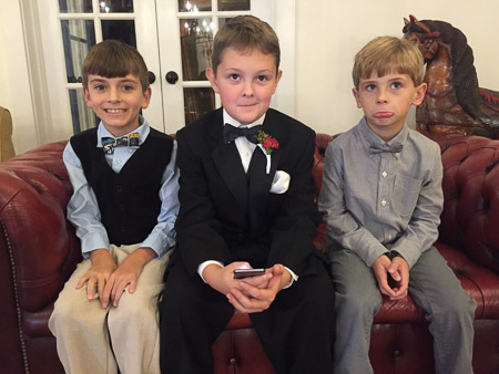The boys--Jonah, Britt, Eddie