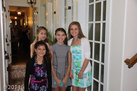 Claire, Gracie, Ella, and Catherine