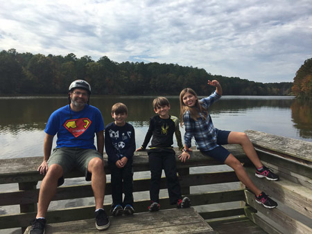 Lake Pine with the Wilson cousins
