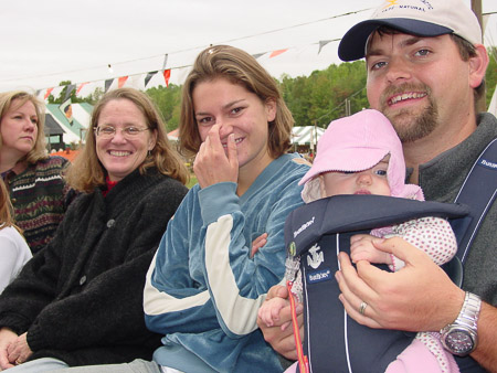 My first hay ride