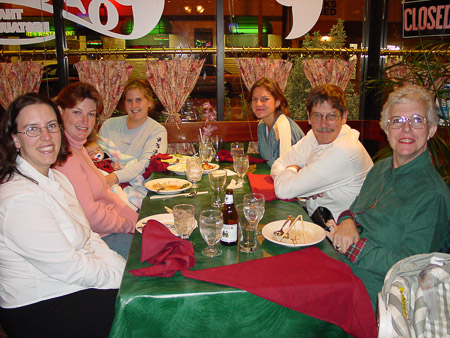 Sarah's birthday dinner at Po Siam
