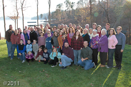 Thanksgiving at Aunt Pat's and Uncle Frank's