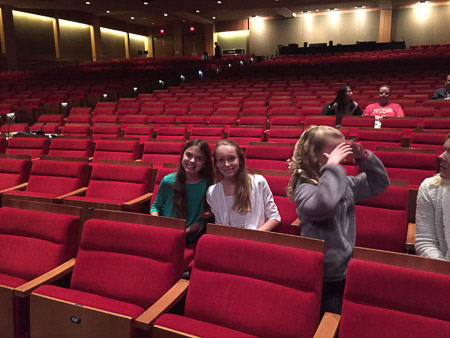 Dress rehearsal at DPAC