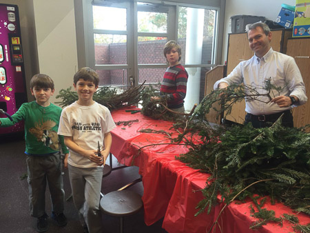 Advent Wreath at STMM