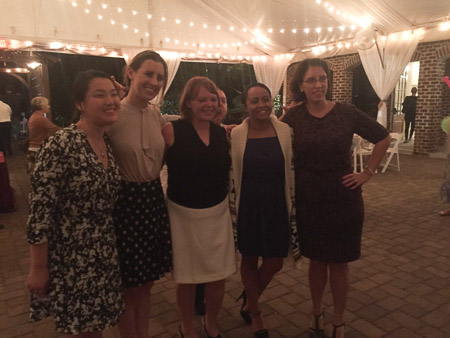 Des, Sarah, Jen, Vanessa, Sarah