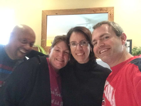 Bruce, Katie, Sarah, and Andrew