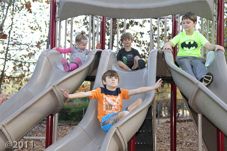 Penny, Eddie, Jonah, Britt