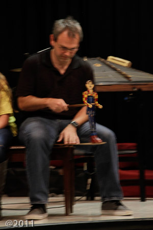 Andrew got called up on stage!