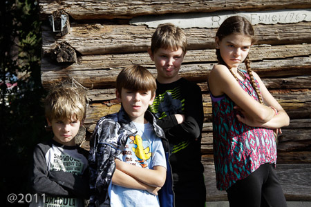 cousins looking cool