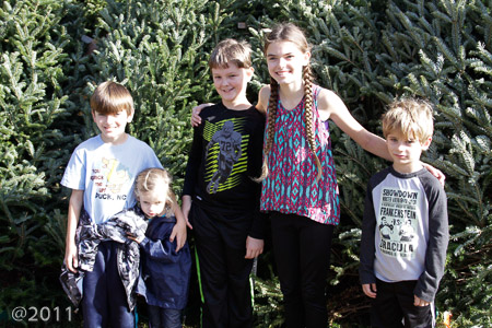 Jonah, Penny, Britt, Ella, Eddie