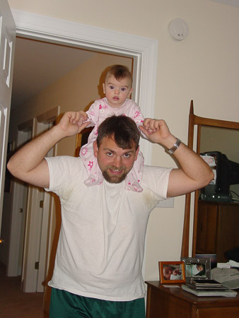 Shoulder Ride with Daddy