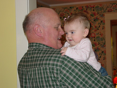 Ella with Mr. Holland