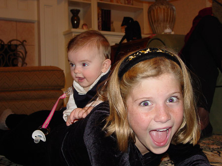 Pulling Catherine's Hair