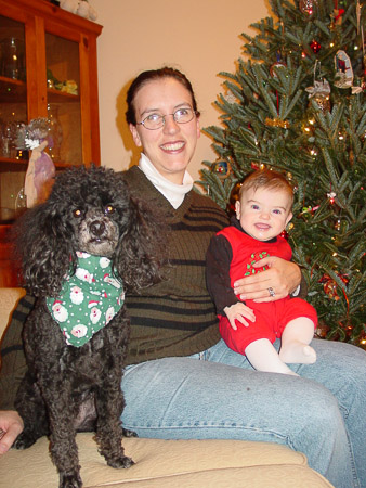 Farley, Mommy and Ella