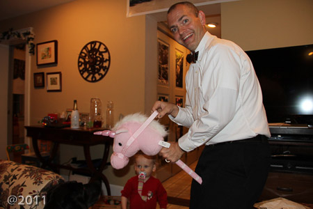 Andrew and horse #1