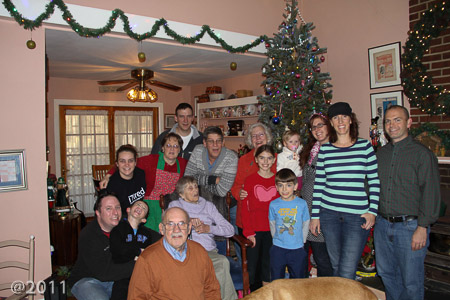 Christmas Day at Aunt Peggy's