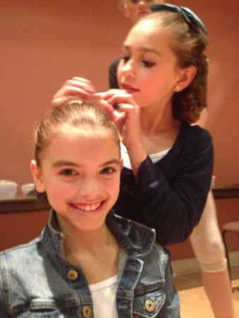 Backstage at Chapel Hill as Party Girl C 